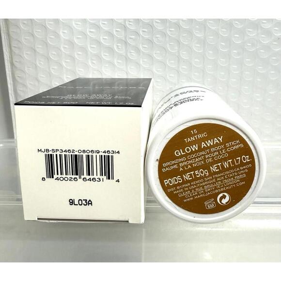 Marc Jacobs Glow Away Bronzing Coconut Body Stick 15 Tantric Full Size NIB - Picture 4 of 5